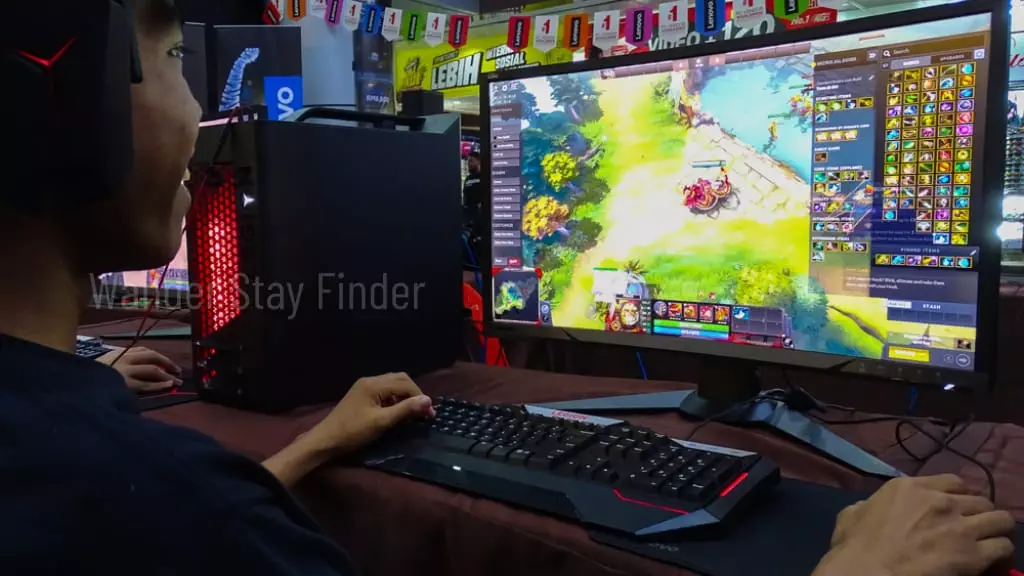 MOBA game consists of two teams